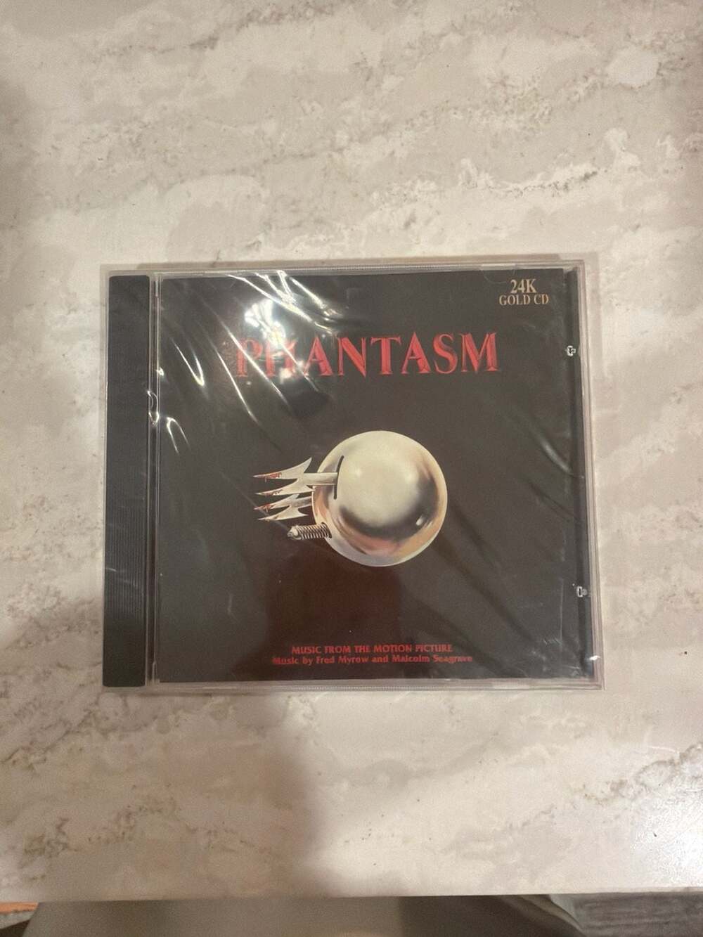 Phantasm Original Motion Picture Soundtrack 24K Gold CD Fred Myrow & Malcolm Sea